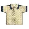 Stone  Navy cuello rayado